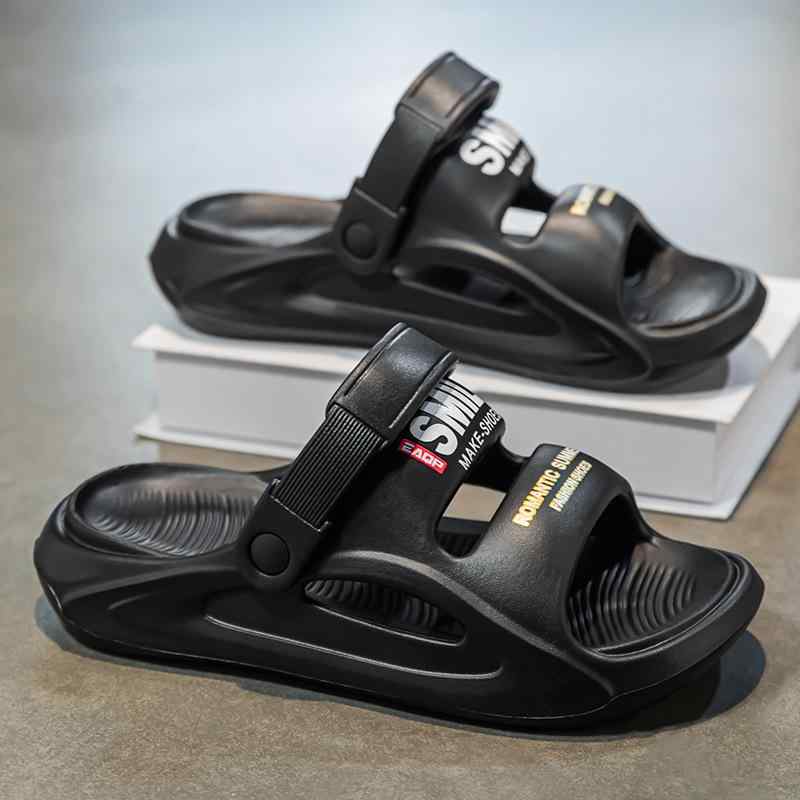 サンダル メンズ スポーツ クロッグ EVA素材 軽量 メッシュ 水陸両用 アウトドア ビーチ 韓国風 カジュアル デイリーユース ブラック ホワイト ダークブラウン