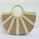カゴバッグ レディース 女性用 編み込み ストローバッグ ハンドバッグ トートバッグ 手持ち 肩掛け ワンショルダーバッグ 大容量 巾着型 デイリー 普段使い スカーフ付き チェリー柄 ホワイト ブラウン ハンドメイド
