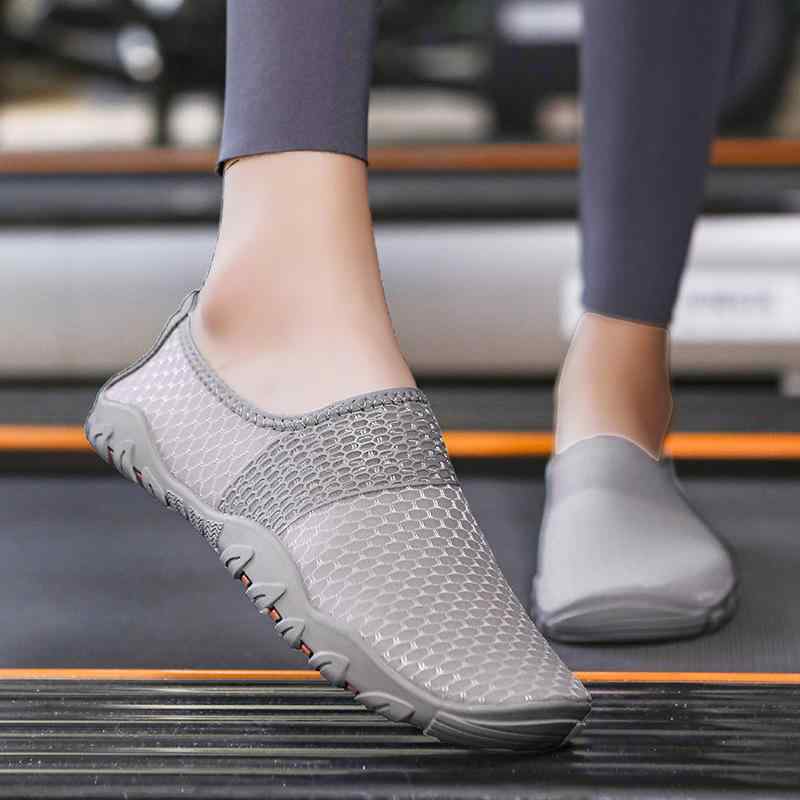 ウォーターシューズ 男女兼用 アクアシューズ ビーチ 沢登り シュノーケリング 室内フィットネス ジム 軽量 通気性 伸縮性 ストレッチ素材 ローカット ラバー...