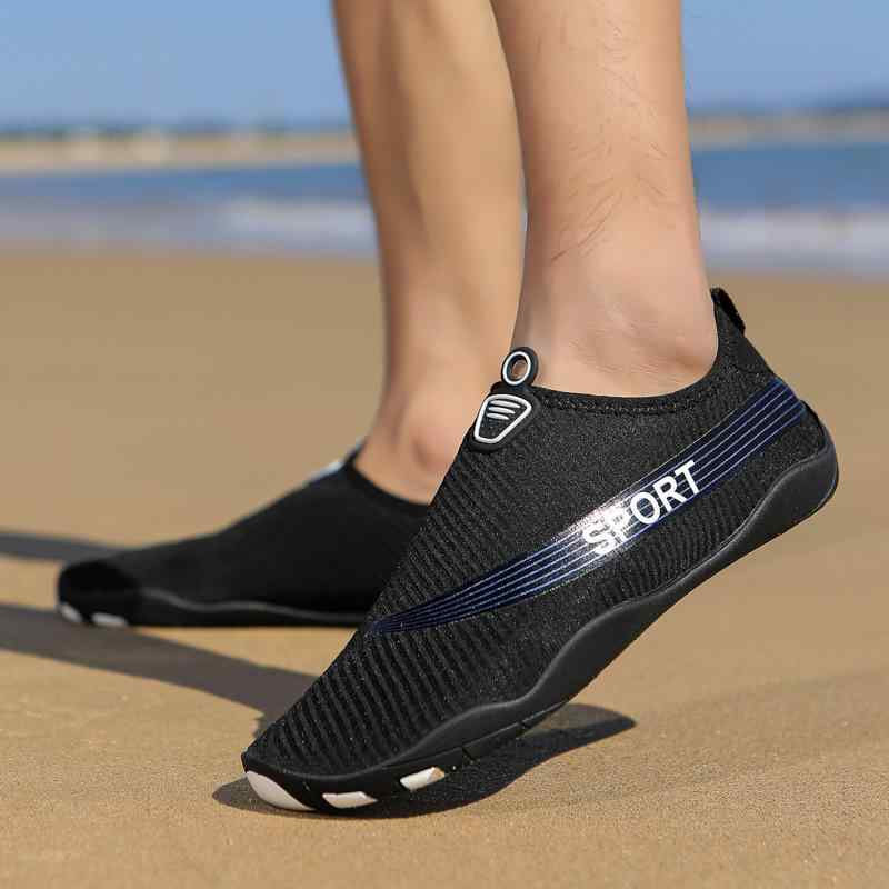 アクアシューズ 男女兼用 ウォーターシューズ マリンシューズ 速乾 通気性 メッシュ 軽量 素足感 滑り止め 耐摩耗性 水陸両用 アウトドア 渓流 海 川 釣り...