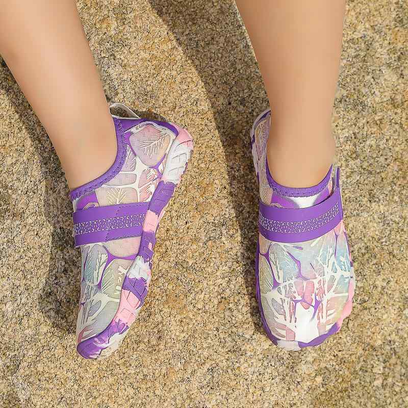 ウォーターシューズ キッズ 女の子 ジュニア アウトドア 速乾 滑り止め グリップ マリンシューズ スイム シュノーケリング 渓流遊び 沢遊び 川遊び 水陸両用...