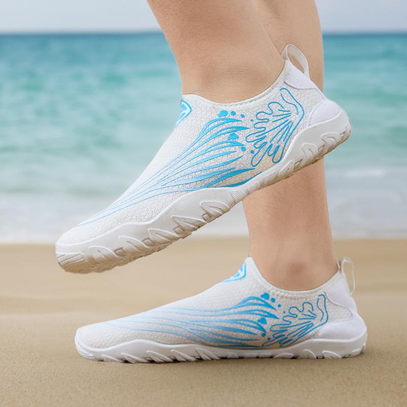 沢登りシューズ 男女兼用 五本指 ベアフット 水陸両用 マリンシューズ アクアシューズ ビーチ スイム フィットネス アウトドア レジャー 滑り止め 通気性 速...