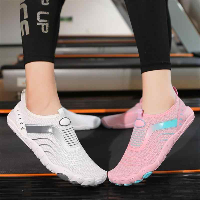 ウォーターシューズ ユニセックス 五本指 アウトドア 水陸両用 マリンスポーツ ビーチシューズ 水泳 沢登り ハイキング トレーニング 登山 サイクリング 軽量...