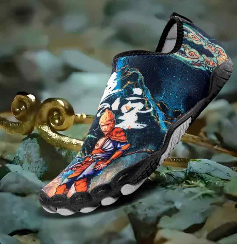 アクアシューズ 男女兼用 五本指 ローカット 防水 滑り止め メッシュ素材 渓流 沢登り マリンスポーツ 海水浴 ビーチ ウォーキング フィットネス ジム アウ...