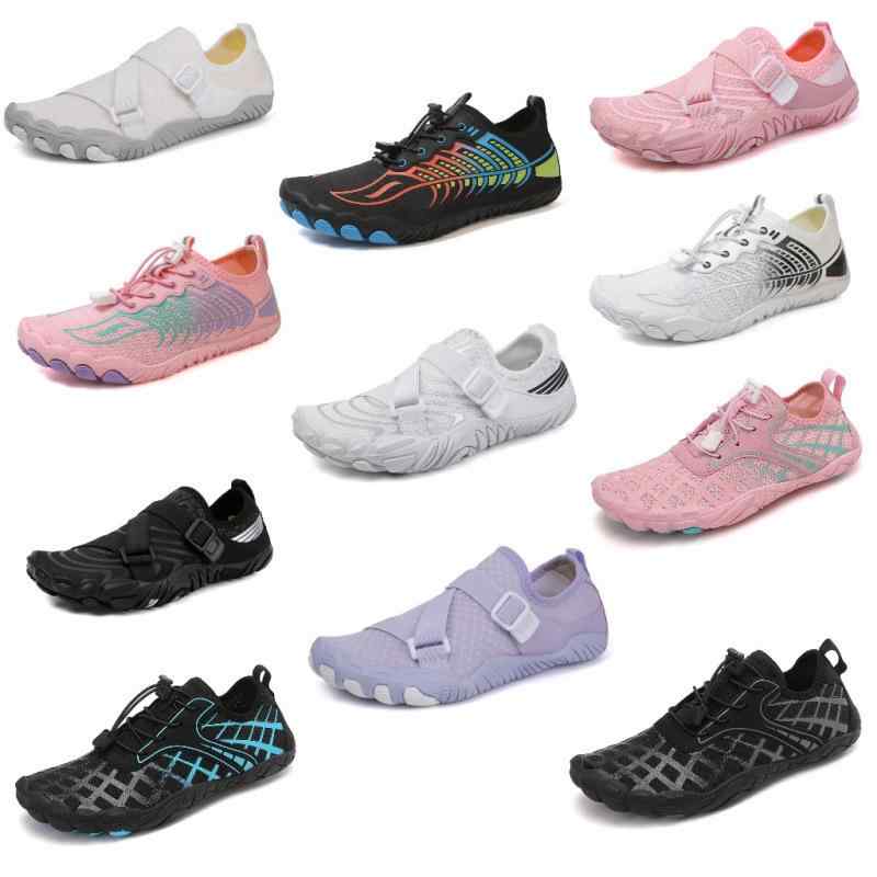 アクアシューズ 男女兼用 ユニセックス カップル ペア ウォーターシューズ マリンシューズ ビーチサンダル 沢登り 水陸両用 スポーツ ヨガ フィットネス アウ...