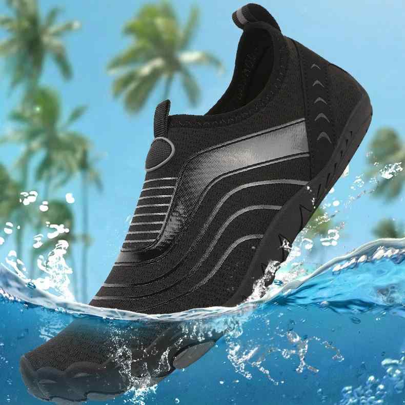 アクアシューズ ユニセックス 親子 ペア 速乾 水陸両用 アウトドア レジャー ビーチ 水泳 ダイビング 釣り 登山 ヨガ フィットネス 軽量 通気性 伸縮性 ...