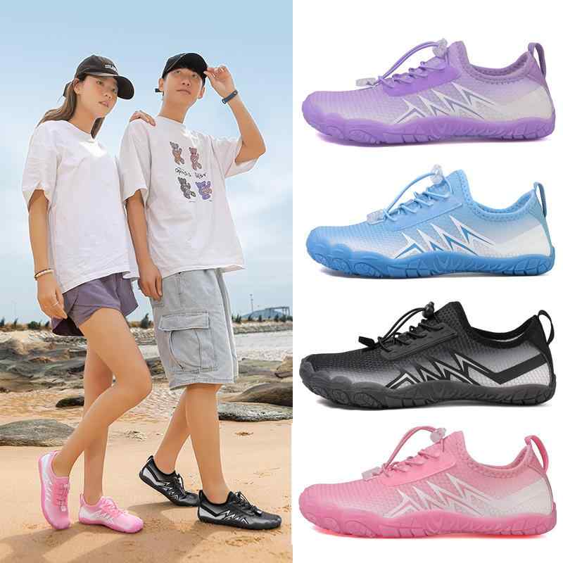 ウォーターシューズ 男女兼用 5本指 ファイブフィンガー 滑り止め グリップ 通気性 速乾 水陸両用 アウトドア ビーチ マリンスポーツ ヨガ フィットネス ジ...