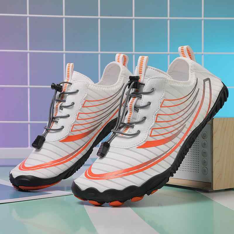 五本指シューズ 男女兼用 ウォーターシューズ アクアシューズ 渓流 沢登り ビーチ 水陸両用 滑り止め 通気性 軽量 伸縮性 ローカット 速乾性 ハイキング キ...