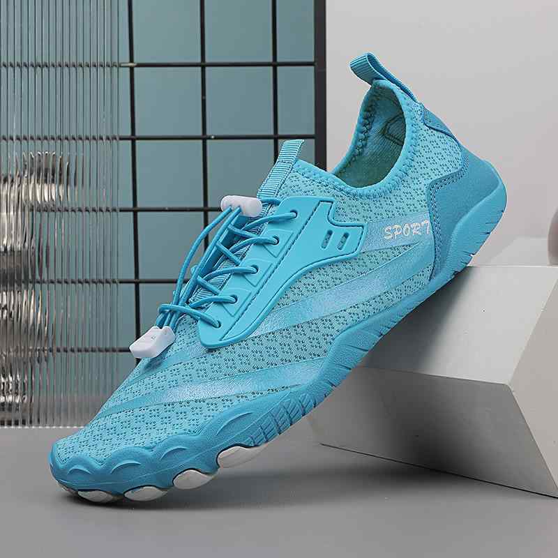 マリンシューズ 男女兼用 ユニセックス アウトドア スポーツ フィットネス ジム ビーチ 沢登り ハイキング 登山 軽量 通気性 速乾性 メッシュ 水陸両用 ス...