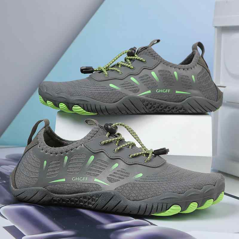 ウォーターシューズ ユニセックス 水陸両用 ビーチサンダル 沢登りシューズ ダイビング ラフティング マリンシューズ アクアシューズ 速乾 滑り止め 軽量 メッ...