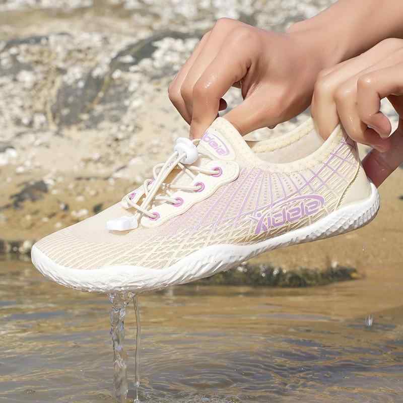 ウォーターシューズ 男女兼用 速乾 通気性 滑り止め アクアシューズ フラットソール アウトドア マリンスポーツ ビーチ 沢登り 渓流 レジャー ヨガ フィット...