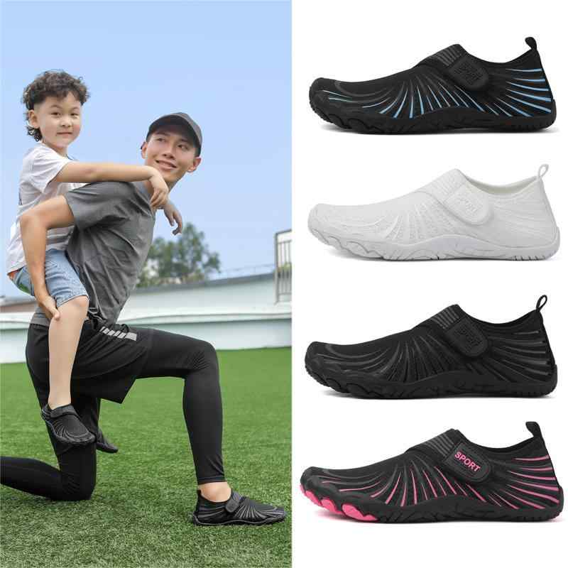 ウォーターシューズ 親子兼用 男女兼用 ハイキング 沢登り ビーチ マリンスポーツ 水陸両用 アウトドア 速乾性 通気性 滑り止め グリップ 五本指 メッシュ素...