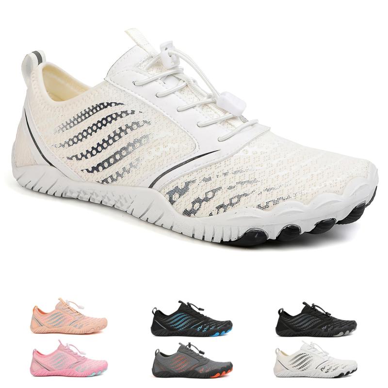 アクアシューズ 男女兼用 カップル向け 水陸両用 沢登り ビーチ マリンスポーツ スイミング 室内 ヨガ フィットネス ジム ランニング サイクリング 通気性 ...