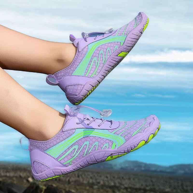 マリンシューズ ユニセックス 男女兼用 速乾 水陸両用 軽量 通気性 防滑 ゴム底 アウトドア レジャー 釣り フィッシング スイム ビーチ ウォーターアクティ...