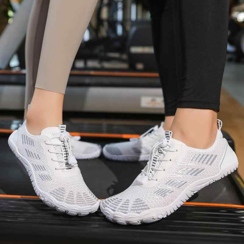 アクアシューズ 男女兼用 五本指 素足感覚 滑り止め 水陸両用 軽量 速乾性 メッシュ ビーチ 登山 ハイキング 沢登り ウォータースポーツ