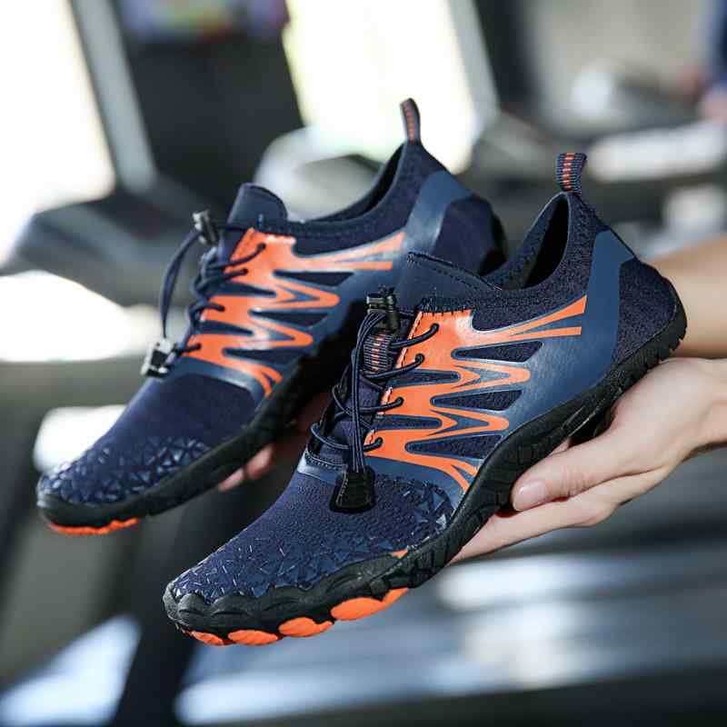 マリンシューズ 男女兼用 アウトドア 沢登りシューズ ビーチシューズ 水陸両用 五本指 ベアフット 速乾 滑り止め ダイビング スイム トレーニング サイクリン...