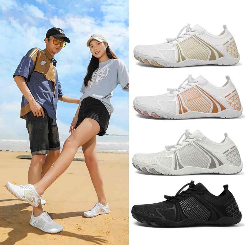 ウォーターシューズ 男女兼用 五本指 ベアフットシューズ 沢登り 渓流 マリンスポーツ 釣り ビーチ アウトドア 室内フィットネス ヨガ サイクリング 速乾 通...