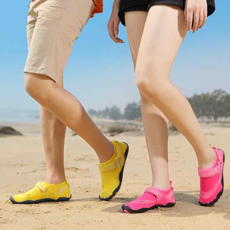 アクアシューズ 男女兼用 カップル 親子 ビーチ プール 川遊び 水陸両用 沢登り ウォータースポーツ 滑..