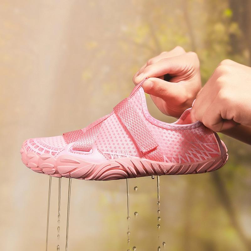 ウォーターシューズ 男女兼用 軽量 通気 速乾 防滑 水陸両用 ビーチ 川遊び 海 釣り マリン フィットネ..