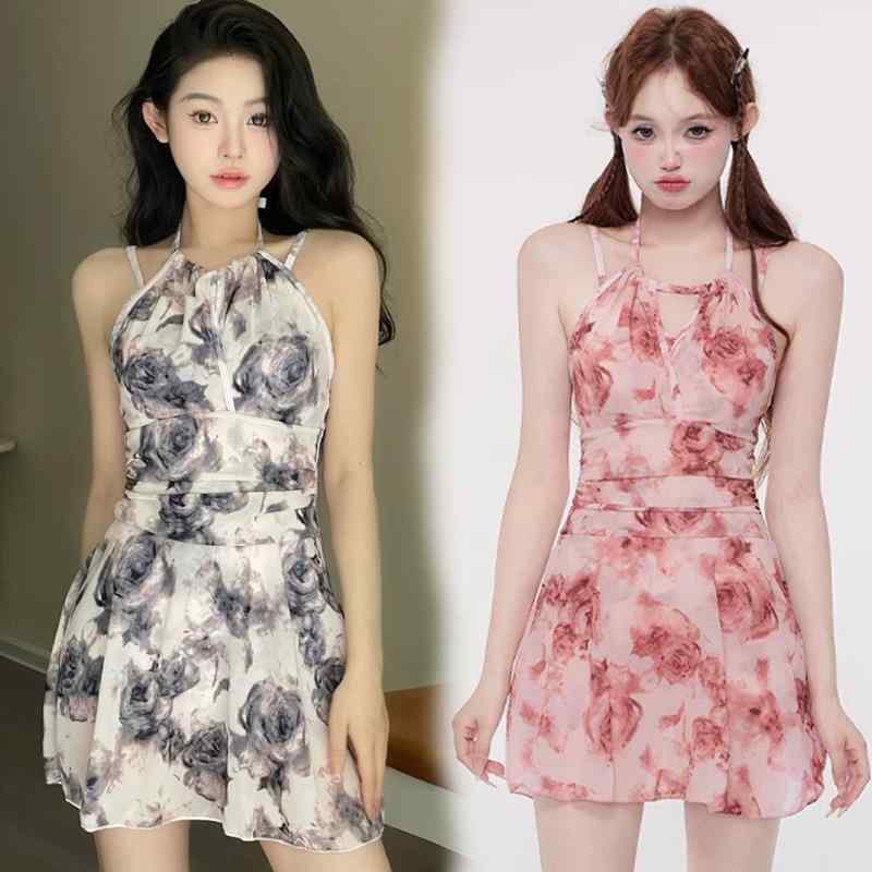 ワンピース水着 レディース 体型カバー セクシー ワンピースタイプ ノースリーブ カップ付き ノンワイ..