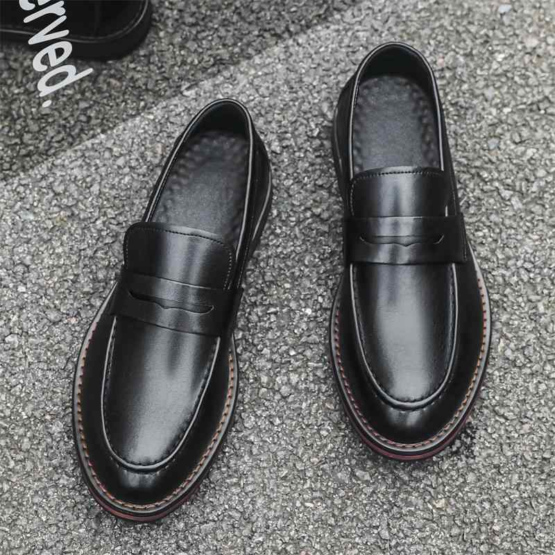 紳士靴 シューズ メンズ カジュアル 革靴 レザーシューズ スリッポン スリップオン らくちん 履きやす..