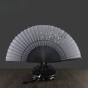 折扇 レディース 女性用 20cm 春夏 和風 レトロ 雅やか 絹製 シルク 竹製 工芸品 贈答用 浴衣 着物 普段使い 二段 手持ち扇