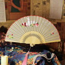 扇子 レディース 蘇州刺繍 折りたたみ扇 中国風 新中国風 漢服 チャイナドレス 和装 着物 浴衣 シルク 絹 竹製 手作り 高級感 上品 古典 夏 普段使い 携帯用