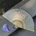 扇子 レディース 蘇州刺繍 折りたたみ 和風 竹製 絹 シルク おしゃれ 小型 コンパクト 軽量 高級感 携帯用 和装小物 浴衣 着物 普段使い お祭り イベント