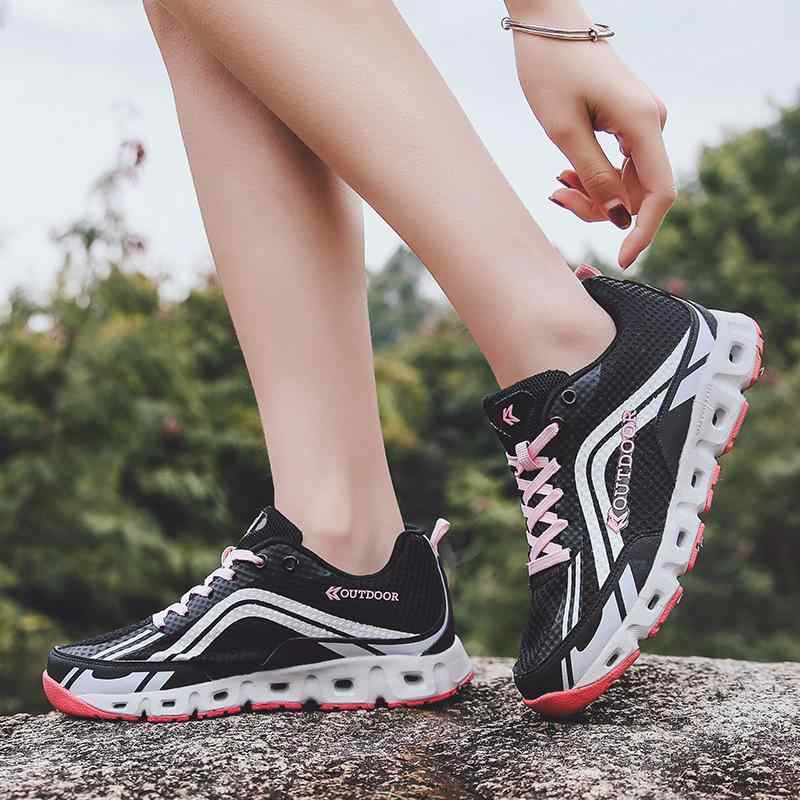 シューズ 男女兼用 沢登り ウォーターシューズ 速乾 メッシュ 通気性 水陸両用 防滑 ローカット トレッキング アウトドア 登山 ランニング サイクリング 釣り キャンプ 川遊び 海水浴 耐久性 春夏秋