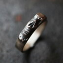 指輪 メンズ スカルリング 男性向け レトロ ヴィンテージ スタイル 細身 個性派 アクセサリー オープンリング 調節可能 合金製 電気メッキ加工