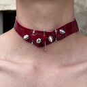 ネックレス チョーカー メンズ レディース ユニセックス ゴシック パンク ロック レトロ ヴィンテージ PUレザースネーク柄 スタッズ ヒップホップ ストリー...