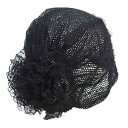 ターバン レディース レース メッシュ アクリル 通気性 ドーム型 白髪隠し ヘアアレンジ 日よけ 紫外線対策 おしゃれ エレガント ブラック ブラウン ピンク
