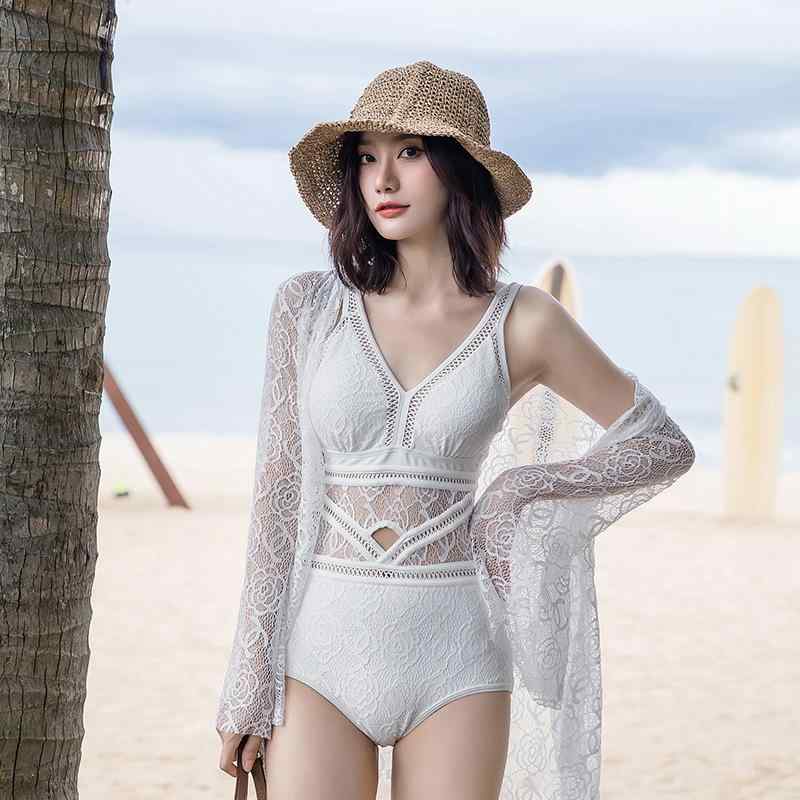 水着 レディース 女性用 セクシー ワンピース 小胸 寄せ上げ お腹カバー 体型カバー 細見え 韓国風 無地 シンプル バックシャン パッド入り ノンワイヤー 温泉 プール リゾート ナイロン スパンデックス ストレッチ