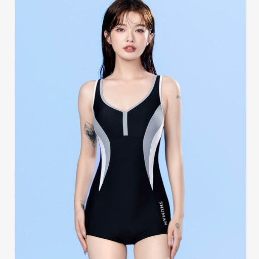 ワンピース水着 レディース 競泳用 ボクサーパンツ型 体型カバー お腹カバー 着やせ効果 カップ付き ノンワイヤー フィットネス プール 温泉 スイミング ナイロン スパンデックス 黒 ブルー ワンピース水着 レディース 競泳用 ボクサーパンツ型 体型カバー お腹カバー 着やせ効果 カップ付き ノンワイヤー フィットネス プール 温泉 スイミング ナイロン スパンデックス 黒 ブルー