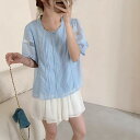 シャツ レディース 春夏 綿 レース フリル襟 半袖 ランタンスリーブ ゆったり おしゃれ 上品 若見え 前開き カジュアル ホワイト ブラウス