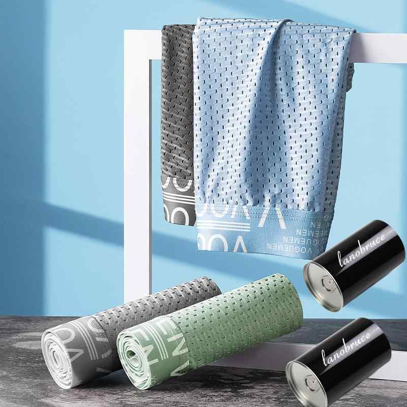 ボクサーパンツ ブリーフ メンズ 男性用 下着 インナー 接触冷感 メッシュ 通気性 速乾 シームレス 無..