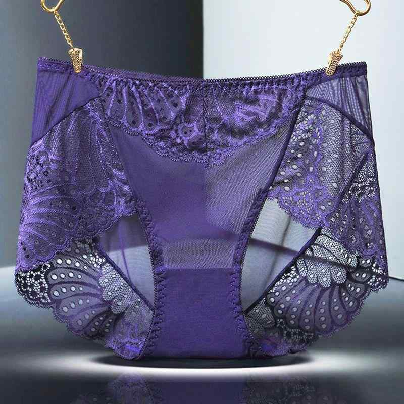 ショーツ レディース ミドルウエスト 大きいサイズ レース ナイロン 接触冷感 シームレス 綿100%クロッ..