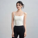 スポーツブラ レディース 女性用 春夏 ヨガ ランニング ジム フィットネス 吸湿速乾 通気性 ノンワイヤー パッド入り クロスバック 美背デザイン ショート丈 ブラトップ ナイロン スパンデックス オフホワイト ブラック ピンク グリーン