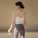 スポーツブラ レディース 美背 揺れない ブラトップ 一体型 ヨガ フィットネス ジム ランニング トレーニング ワークアウト 吸汗速乾 伸縮性 セクシー 夏 ...