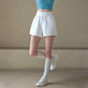 ショートパンツ レディース ヨガ ランニング ピラティス トレーニングウェア ドローストリング ミドル丈 通気性 ポリエステル レーヨン ポリウレタン 春夏 カ...