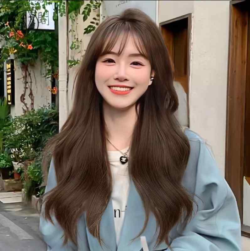 かつら ウィッグ レディース ロングカール 大波ウェーブ 前髪あり 自然な質感 耐熱ファイバー 韓国風 おしゃれ フェミニン フルウィッグ 普段使い イメチェン