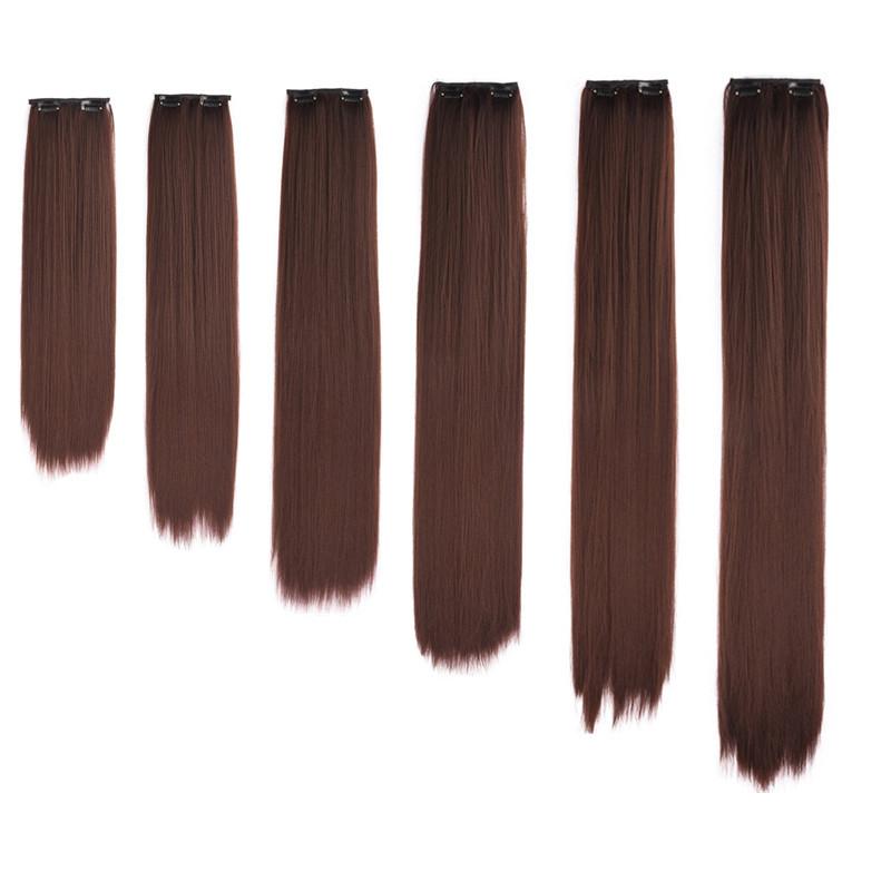 エクステ 男女兼用 ダークブラウン 超ロング クリンプ ウェーブ 絡みにくい 耐熱 合成繊維 漢服 コスプ..