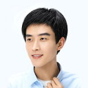 ウィッグ メンズ 男性用 中高年 人毛 ショート ベリーショート 部分かつら 自然な 薄毛隠し 白髪隠し マシンメイド 染毛可能 パーマ可能