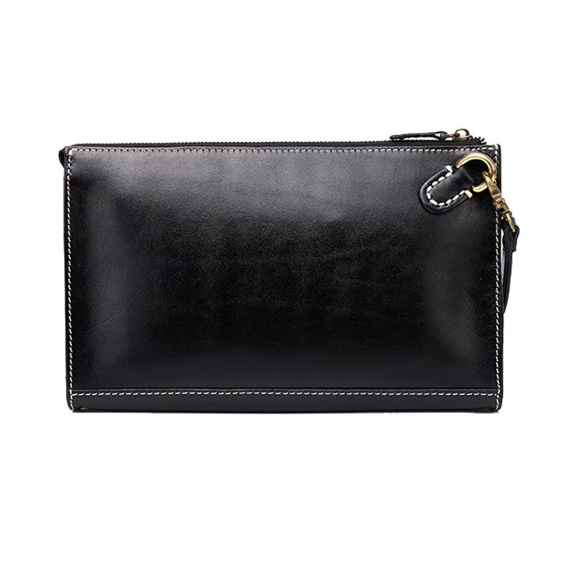 メンズ クラッチバッグ 本革 ハンドバッグ トップグレイン牛革 エンベロープ型 男性用 高級感 個性的 ..