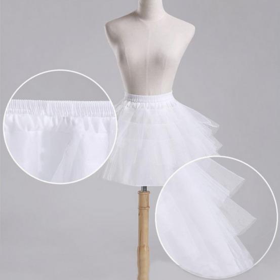 パニエ キッズ 子供用 ウェディング ブライダル ドレス 発表会 ロリータ コスプレ ハードチュール ボリ..