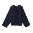 セーター レディース 秋冬 欧米風 ファッション カジュアル ストリート ゆったり ルーズシルエット リラックス ハイネック 長袖 ネックウォーマー付き 無地 ニット プルオーバー