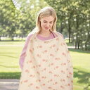 授乳ケープ ベビー 赤ちゃん用 純綿 モスリンガーゼ 二重ガーゼ チューリップ柄 外出用 お出かけ 多機能 ベビーカーカバー 通気性 日よけ 目隠し 肌に優しい 軽量(x2)