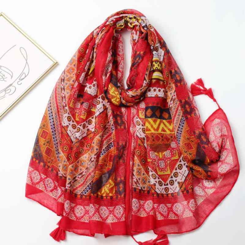 ショール レディース 女性用 花柄 カメリア フラワー プリント ストール スカーフ ポリエステル 大判 ..