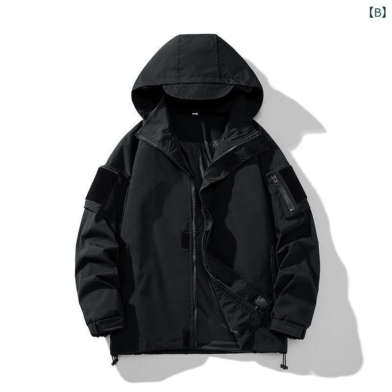 メンズ パンツ デニム ハーフ スリム デニムショート スプライシング 穴 レトロ オートバイ パッチ 五分丈 個性 ミッド