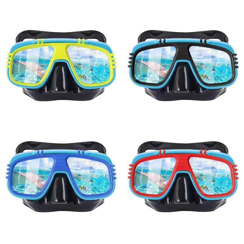 シュノーケルセット 大人用 男女兼用 高精細 広視野 シリコン製 ダイビングマスク スノーケル PC素材 ..